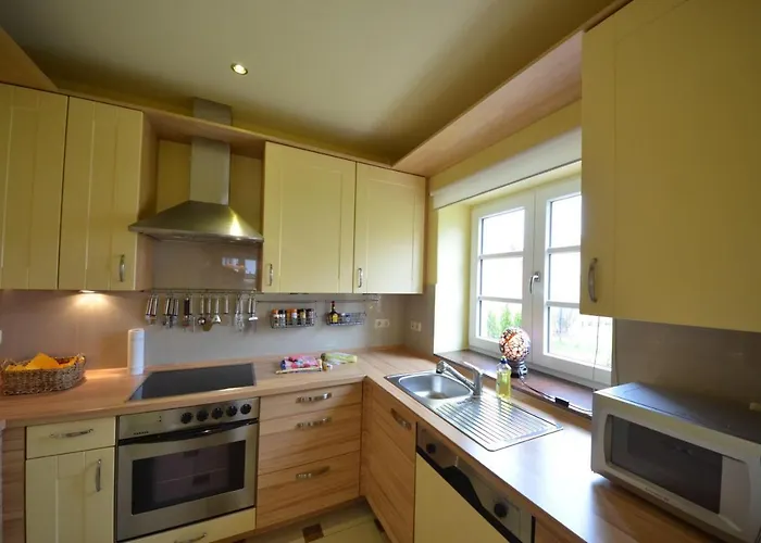 度假居 Ferienhaus-bel-monte-in-gross-zicker-halbinsel-moenchgut 加格尔